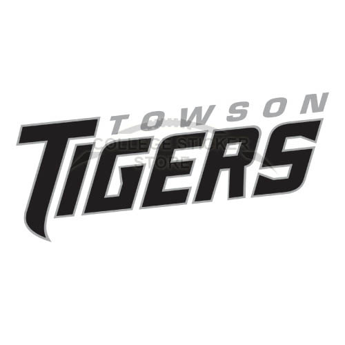 Diy Towson Tigers Iron-on Transfers (Wall Stickers)NO.6577